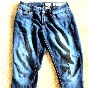 Light denim jeans